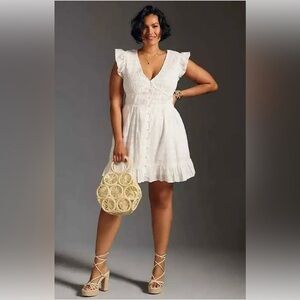 Anthropologie Peregrine Mini Dress 1x